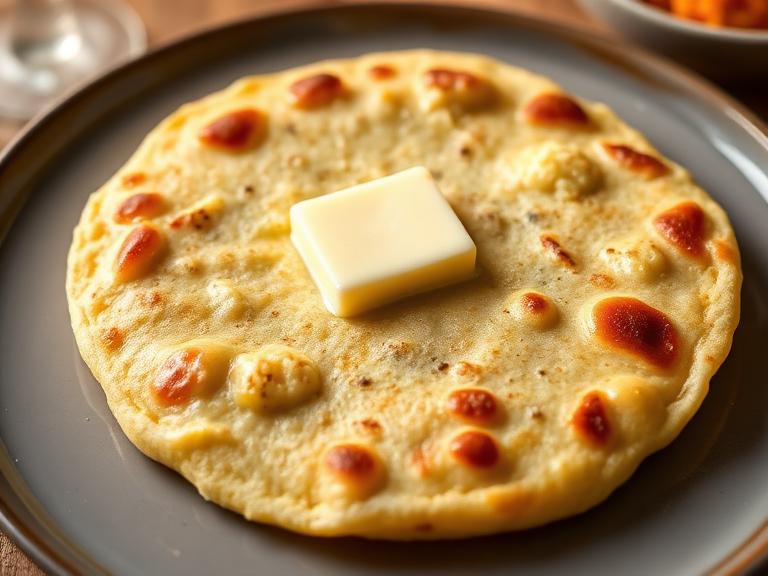 Butter Roti — Fresh Butter Roti prepared hot for your order.