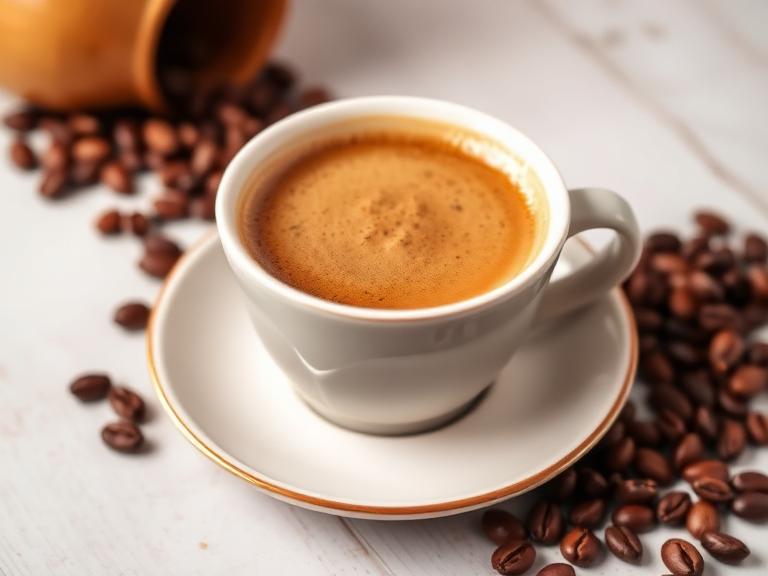 Coffee — Freshly prepared Coffee, perfect for a quick bite.
