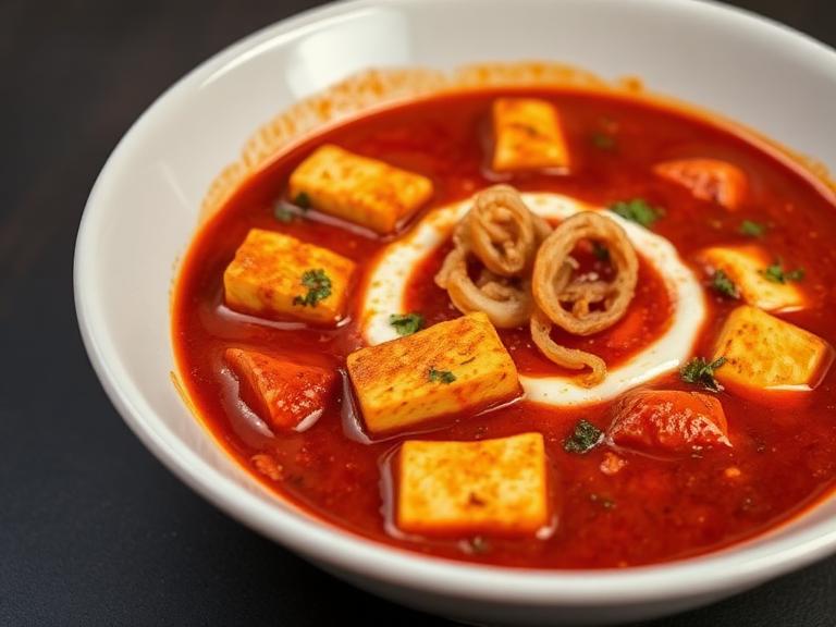 Paneer Changezi — Freshly cooked Paneer Changezi prepared in our pure-veg kitchen.