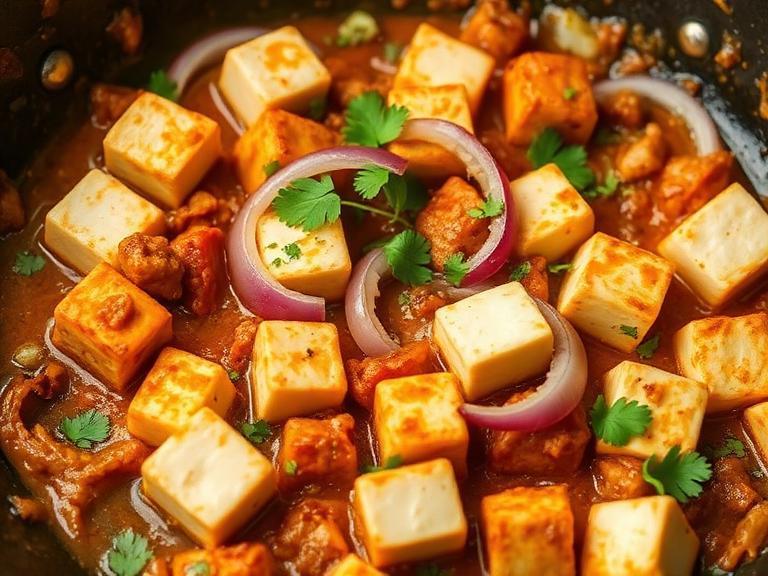 Paneer Do Pyaza — Freshly cooked Paneer Do Pyaza prepared in our pure-veg kitchen.