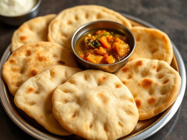 Puri Sabzi — Value combo of Puri Sabzi, prepared fresh after you order.