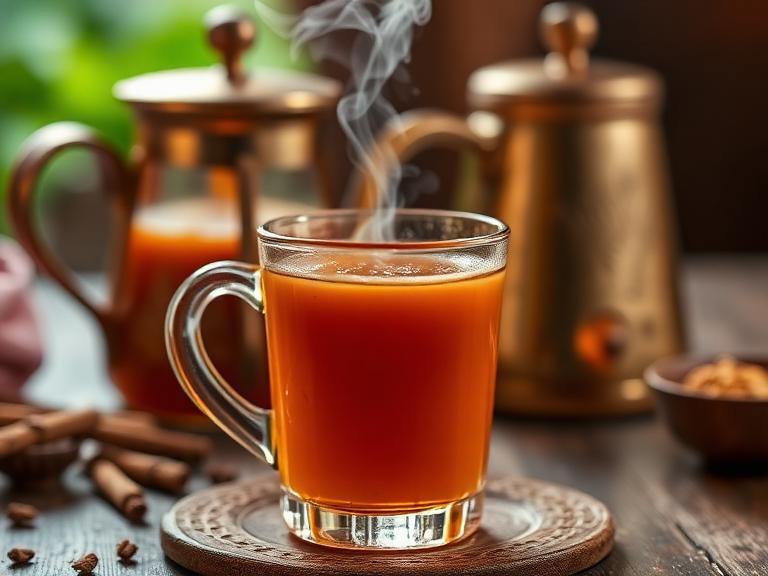 Tea — Freshly prepared Tea, perfect for a quick bite.