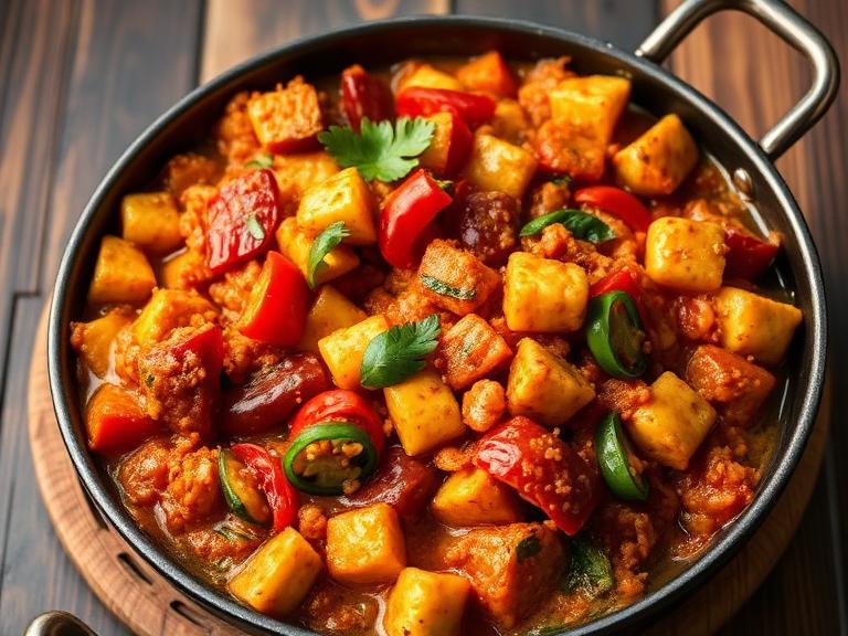 Veg Kadai — Freshly cooked Veg Kadai prepared in our pure-veg kitchen.